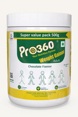 pro360-weight-gainer-protein-powder-nutritional-supplement-for-men-women-500-gm-chocolate