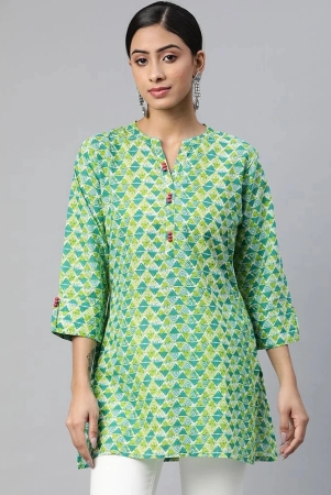 svarchi-green-cotton-womens-straight-kurti-pack-of-1-none