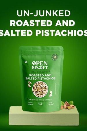 Open Secret Unjunked Roasted and Salted Pistachio 200g