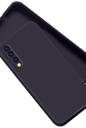 case-vault-covers-black-silicon-plain-cases-compatible-for-samsung-galaxy-a30s-pack-of-1-black