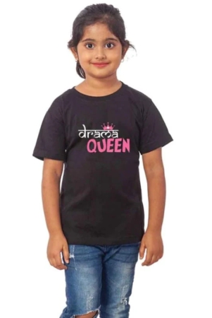 girls-cotton-drama-queen-half-sleeve-tshirt-black-pid41465