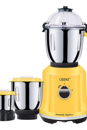 Orpat Smart Helpers Mixer 1200 Watt 3 Jar Juicer Mixer Grinder