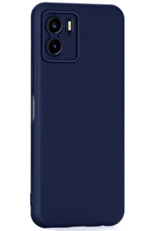 case-vault-covers-blue-silicon-plain-cases-compatible-for-vivo-y15s-pack-of-1-blue