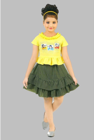 pichkari-multicolor-cotton-blend-girls-top-with-skirt-pack-of-1-none