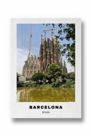 barcelona-city-art-colored-style-2-a4-gallery-wrap-canvas