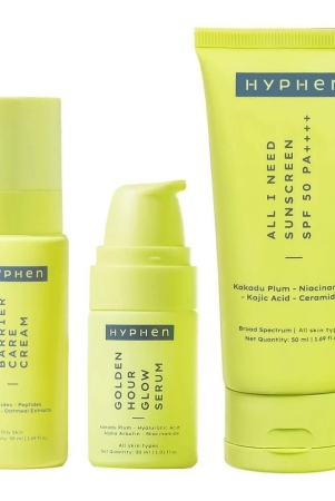 hyphen-daily-face-care-regime-oily-combination-skin-with-face-serum-moisturizer-sunscreen