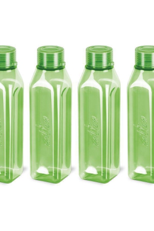 milton-prime-1000-pet-water-bottle-set-of-4-1-litre-each-green-green