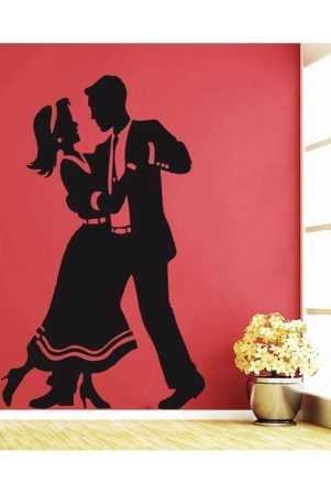 decor-villa-lovely-couple-vinyl-black-wall-stickers