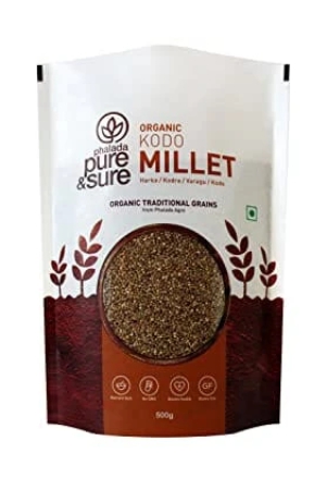 pure-sure-organic-kodo-millets-millets-for-eating-organic-healthy-food-certified-organic-millets-gluten-free-non-gmo-no-trans-fats-no-preservatives-500g