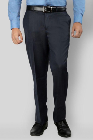 inspire-clothing-inspiration-blue-polycotton-slim-fit-mens-formal-pants-pack-of-1-none