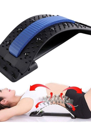 horse-fit-back-massager-magic-stretcher-lumbar-support-spine-waist-pain-relax-fitness-tool-for-lower-and-upper-back-massager-and-support-lumbar-support-for-office-chair-multi-color