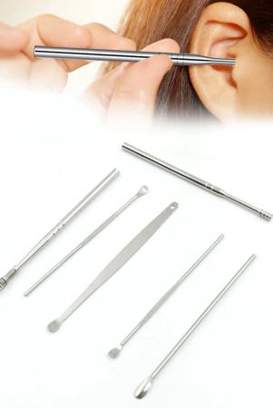 1394-6pcs-ear-wax-removal-kit-with-keychain-holder-ear-cleansing-tool-set-ear-curette-ear-wax-remover-tool-for-outdoor-camping-travel-picnic-6-pc