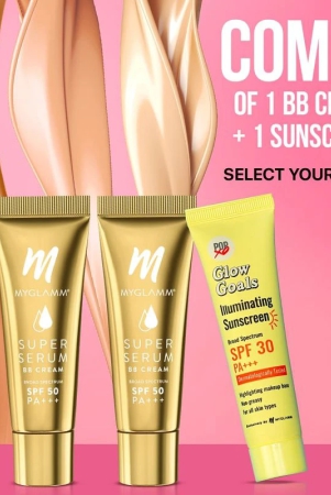 myglamm-super-serum-bb-cream-15g-popxo-glow-goals-illuminating-sunscreen-spf-30-pa-30g