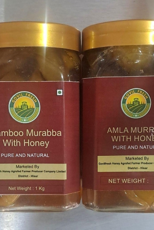 Bamboo Honey Murabba & Amla Honey Murabba Combo