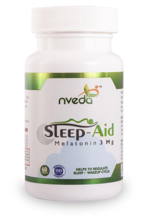 Nveda Sleep Aid With Melatonin 3 mg Multivitamins Tablets 60 no.s Multivitamins Tablets