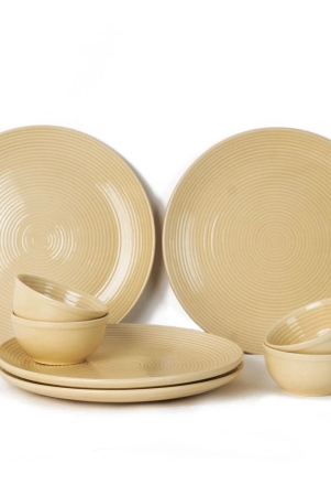 handcrafted-stoneware-reactive-glaze-ceramic-dinner-set-8-pieces-serving-for-4-microwave-and-dishwasher-safe-bone-ash-free-crockery-set-for-dining-and-gifting-yellow-ten