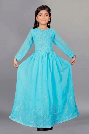 apnisha-sky-blue-georgette-girls-gown-pack-of-1-none