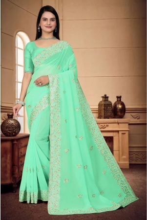 om-shantam-sarees-georgette-embroidered-saree-with-blouse-piece-sea-green-pack-of-1-sea-green