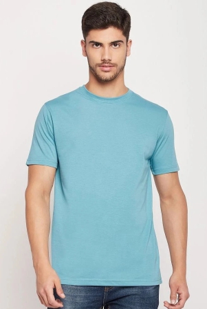 uniberry-blue-cotton-blend-regular-fit-mens-t-shirt-pack-of-1-none