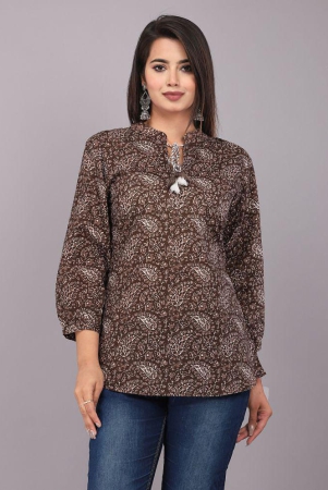 jc4u-brown-cotton-blend-womens-regular-top-pack-of-1-none