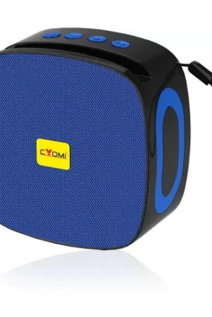 cyomi-cymax614-5-w-bluetooth-speaker-bluetooth-v50-with-sd-card-slot-playback-time-10-hrs-blue-blue