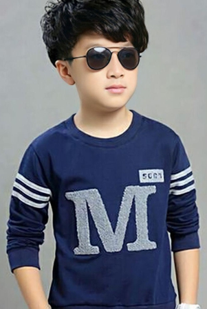 force-blue-cotton-blend-boys-t-shirt-pack-of-1-none