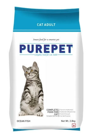 Purepet Ocean Fish Adult Cat Food, 2.8 Kg