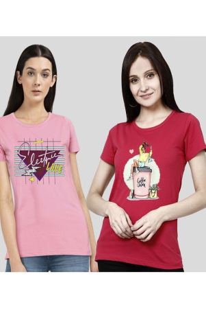 chozi-pink-cotton-regular-fit-womens-t-shirt-pack-of-2-none