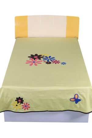 hugsnrugs-cotton-single-bedsheet-203-cm-x-150-cm-yellow