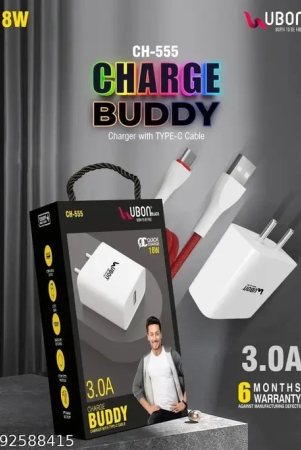 ubon-ch-555-30amp-buddy-charge-with-type-c-usb-cable-white