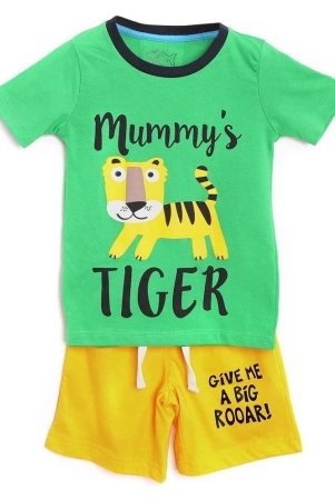 lazy-shark-boys-tiger-print-clothing-set-none