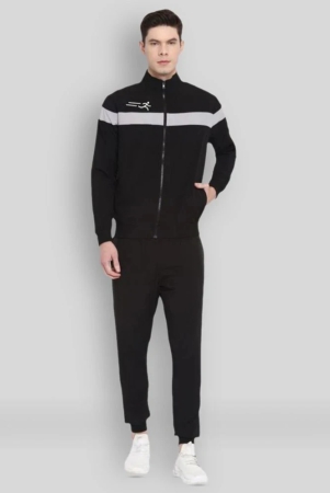 yuuki-black-polyester-regular-fit-striped-mens-sports-tracksuit-pack-of-1-m