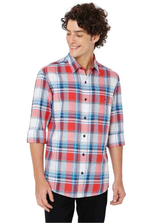 red-blue-madras-check-shirt