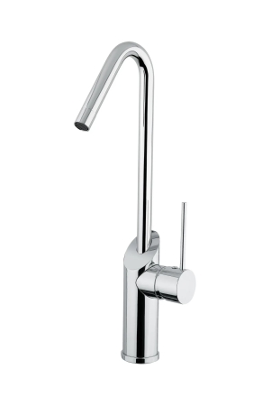 Hafele Table Mounted Regular Kitchen Sink Mixer SWING with Swinging Spout in Chrome Finish