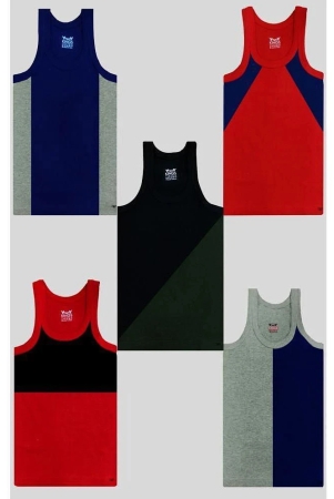 hap-kings-multi-cotton-colorblock-boys-vest-pack-of-5-none