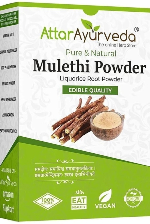 attar-ayurveda-pure-natural-mulethi-powder-for-skin-whitening-200gm