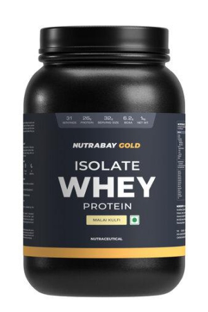 nutrabay-gold-whey-protein-isolate-powder-1kg-malai-kulfi-26g-protein-62g-bcaa-easy-to-digest-nabl-lab-tested-muscle-growth-recovery-rich-in-glutamic-acid-for-men-women