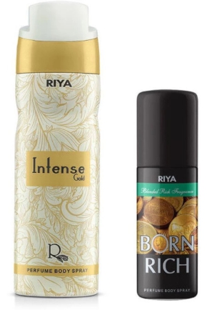 riya-intense-gold-born-rich-perfume-body-spray-for-unisex-240-ml-pack-of-2-