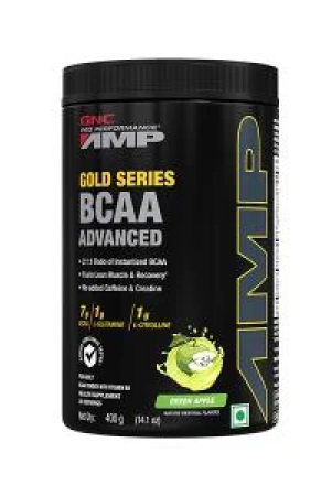 gnc-amp-gold-series-bcaa-advanced-green-apple-400g