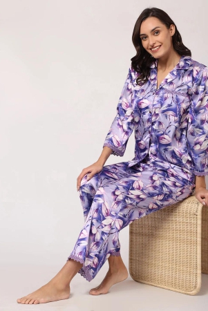 gochikko-womens-satin-printed-color-night-suit-set-of-shirt-pyjama-pack-of-1purple-haze-printed-2xl