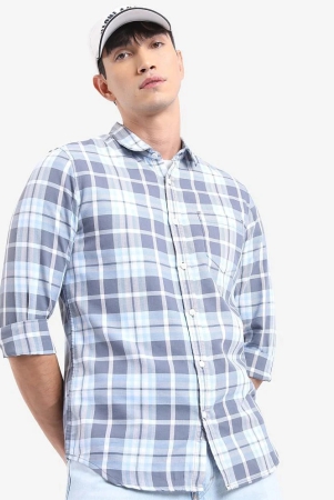 ketch-cotton-blend-regular-fit-checks-full-sleeves-mens-casual-shirt-light-blue-pack-of-1-none