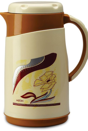 milton-viva-tuff-1000-insulated-inner-stainless-steel-jug-1-litre-1-piece-dark-brown-bpa-free-hot-and-cold-easy-to-carry-leak-proof-tea-jug-coffee-jug-water-jug-hot-bevera