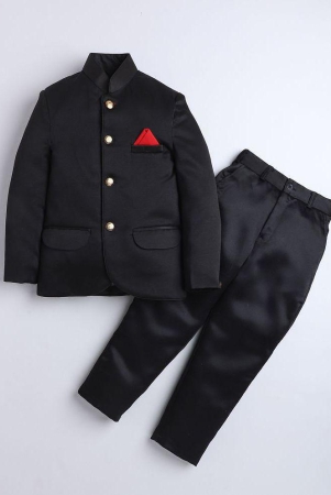 dkgf-fashion-black-polyester-boys-2-piece-suit-pack-of-1-none