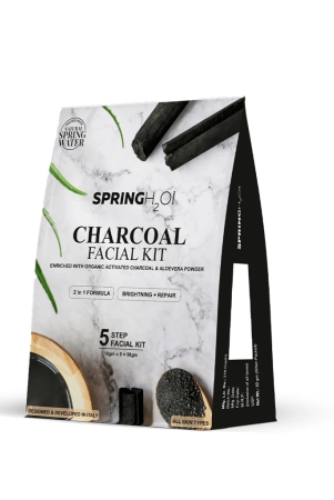 spring-h20-charcoal-facial-kit-50-gm-2-in-1-formula-brightening-repair-5-step