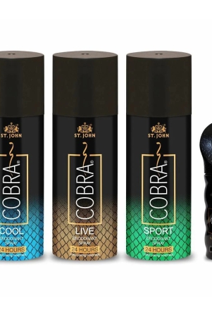 stjohn-cobra-livecoolsport-150ml-each-cobra-30ml-deodorant-spray-perfume-for-men-pack-of-4