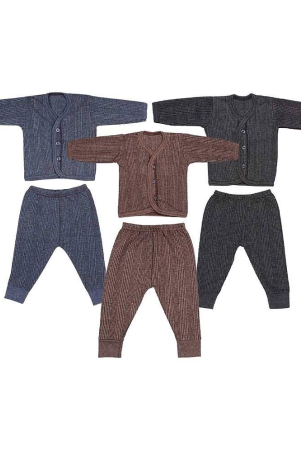 penyan-front-open-kids-baby-boys-thermal-set-body-warmer-top-pyjama-size-medium-3-6-months-blue-brown-grey-pack-of-3-none