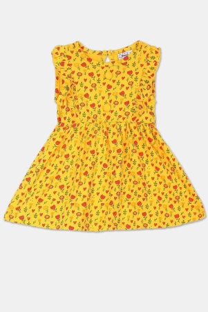 donuts-yellow-cotton-blend-baby-girl-dress-pack-of-1-none