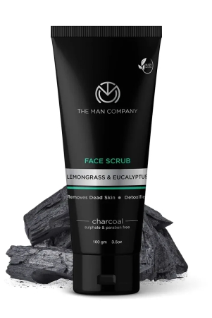 Charcoal Face Scrub | Charcoal & Eucalyptus (100g)