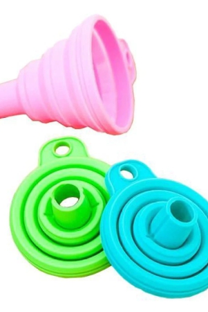 silicone-gel-practical-collapsible-foldable-funnel-hopper-kitchen-tool-gadget-multicolor