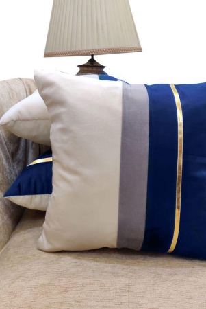 Striped Velvet Cushion Cover